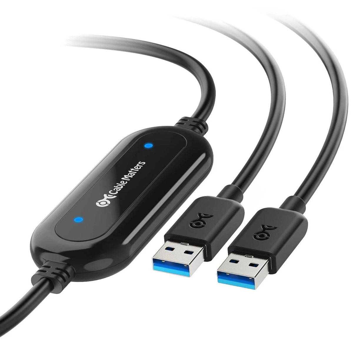 Cable Matters USB 3.0 Data Transfer Cable PC to PC for Windows, USB Transfer Cab