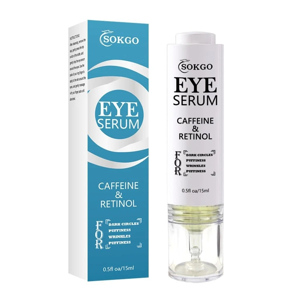 Caffeine Eye Serum Retinol Eye Firming Serum for Dark Circles and Puffiness A...