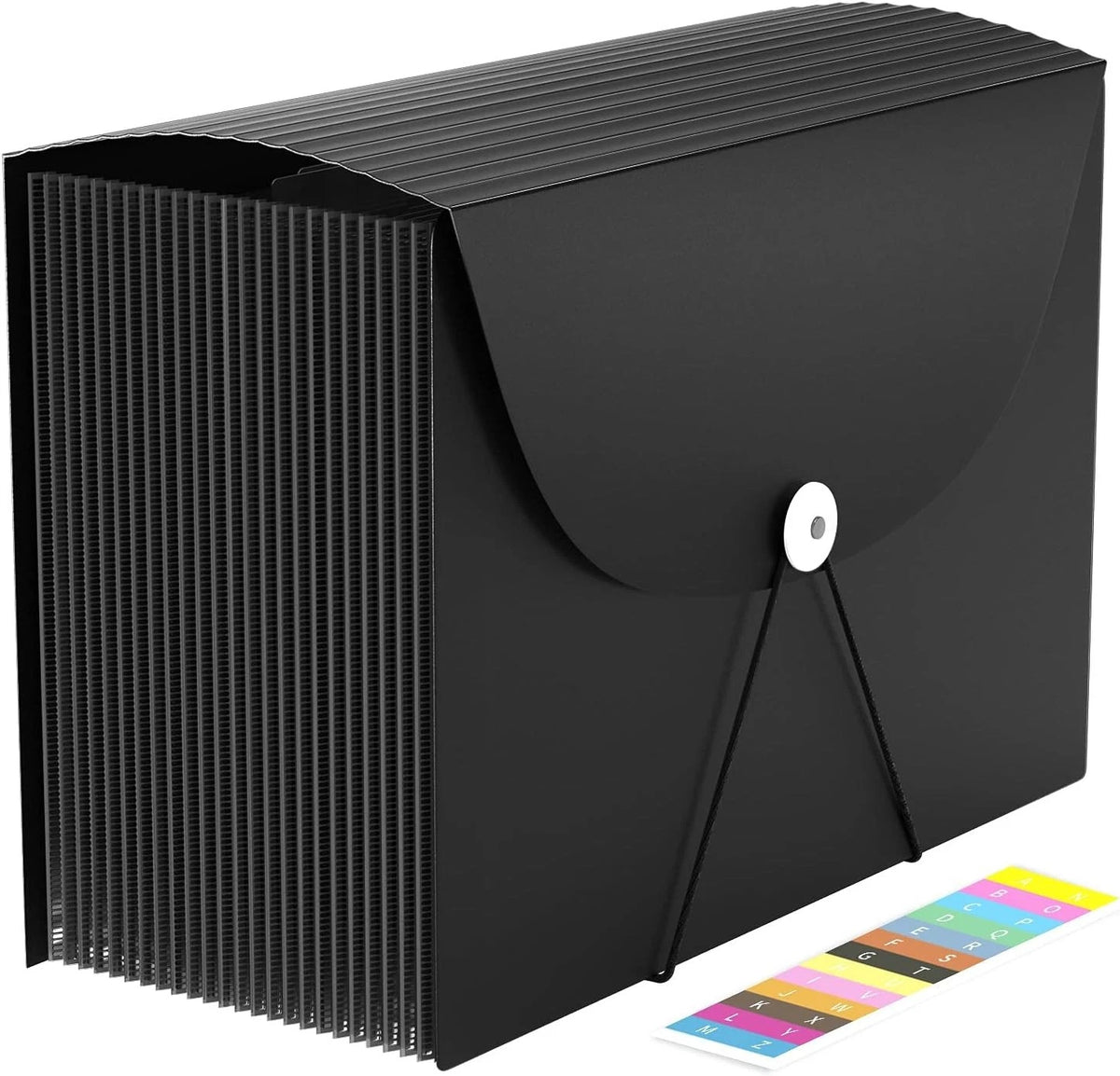 24 Pockets Expanding File Folder,Accordion File Organizer,Document Organizer Let