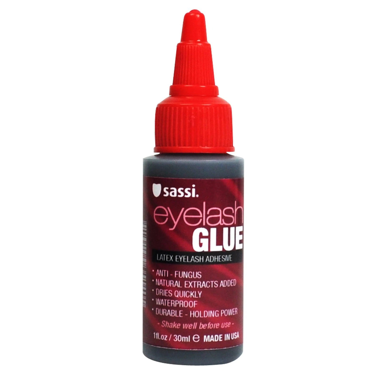 Eyelash Glue Dark 1Oz | Quick-Drying, Natural Extract Formula, Waterproof, Durab