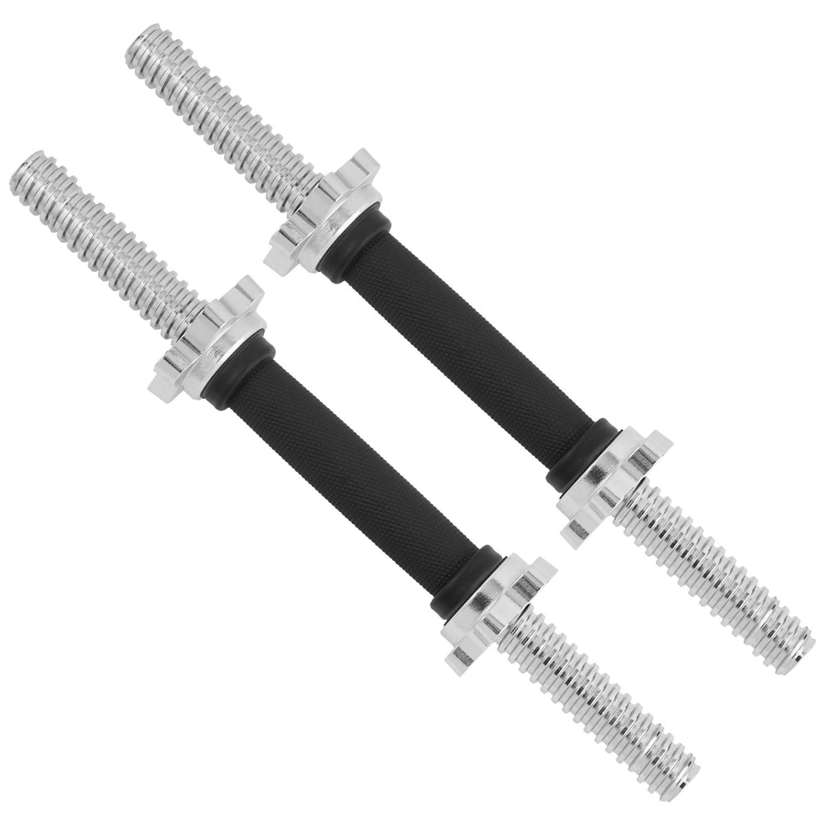 Yes4All Threaded Dumbbell Handles, Build Your Own Secure 14/16/18/24 Inch Dumbbe
