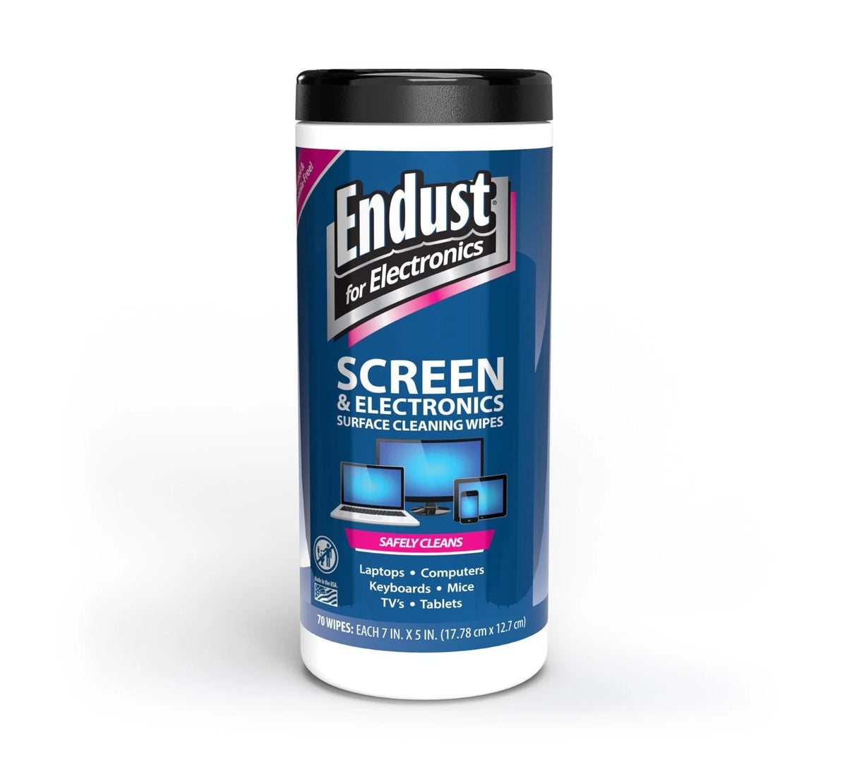 Endust for Electronics; Screen & Surface Cleaning Wipes, Great LCD and Plasma Wi