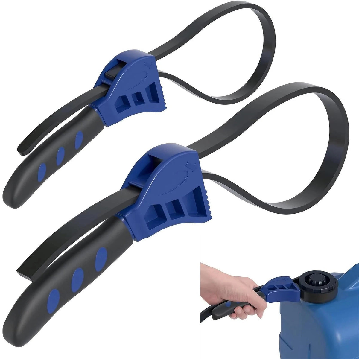 2-Pack Adjustable Rubber Strap Wrench Set ?25.20