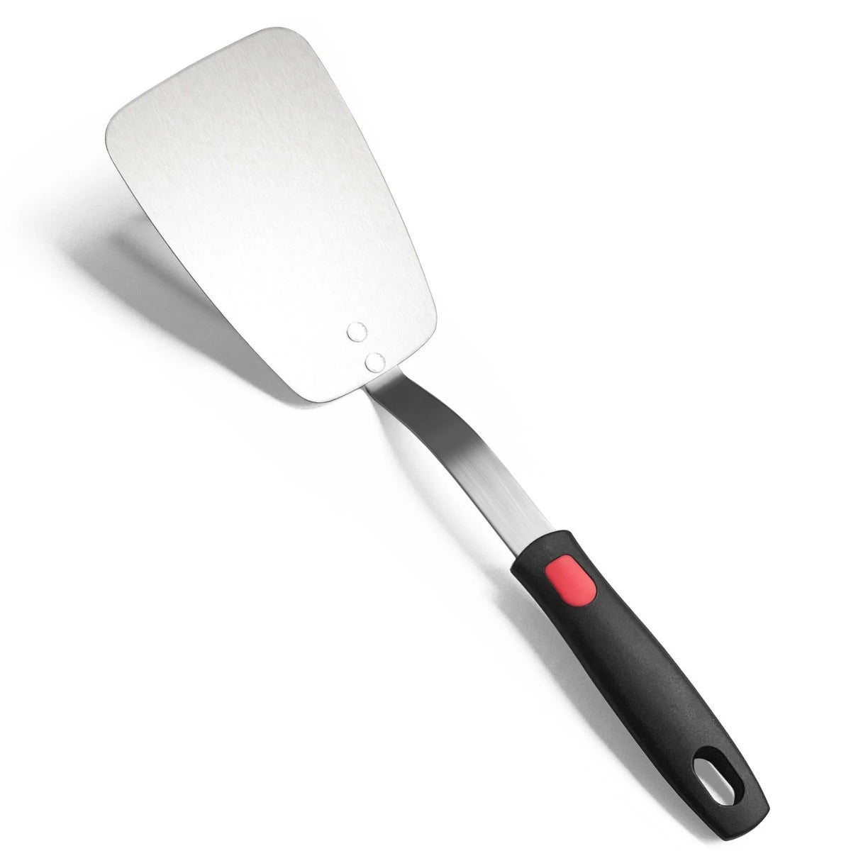 Stainless Steel Flexible Spatula Solid Turner, Thin Metal Spatula for Cast Iron