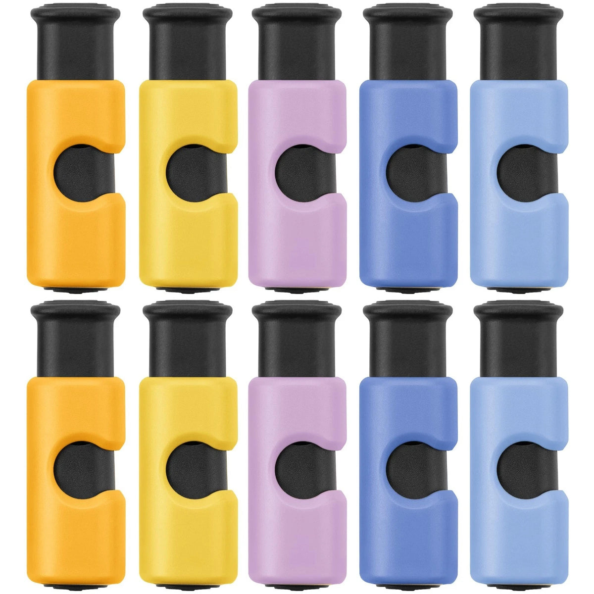Bread Bag Clips set Squeeze and Lock Storage Sealer mixed 10 Pack New