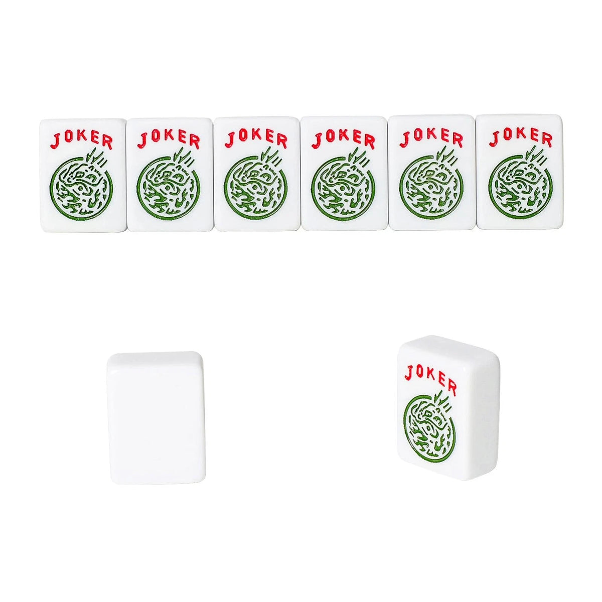 8 Pieces American Mahjong Joker Tiles, Mahjong Accessories (Standard Size 1.2?T