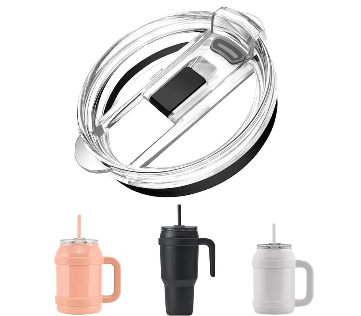 Tumbler Lid Replacement Compatible with Reduce 50 oz & 40 oz Tumbler,Accessor...