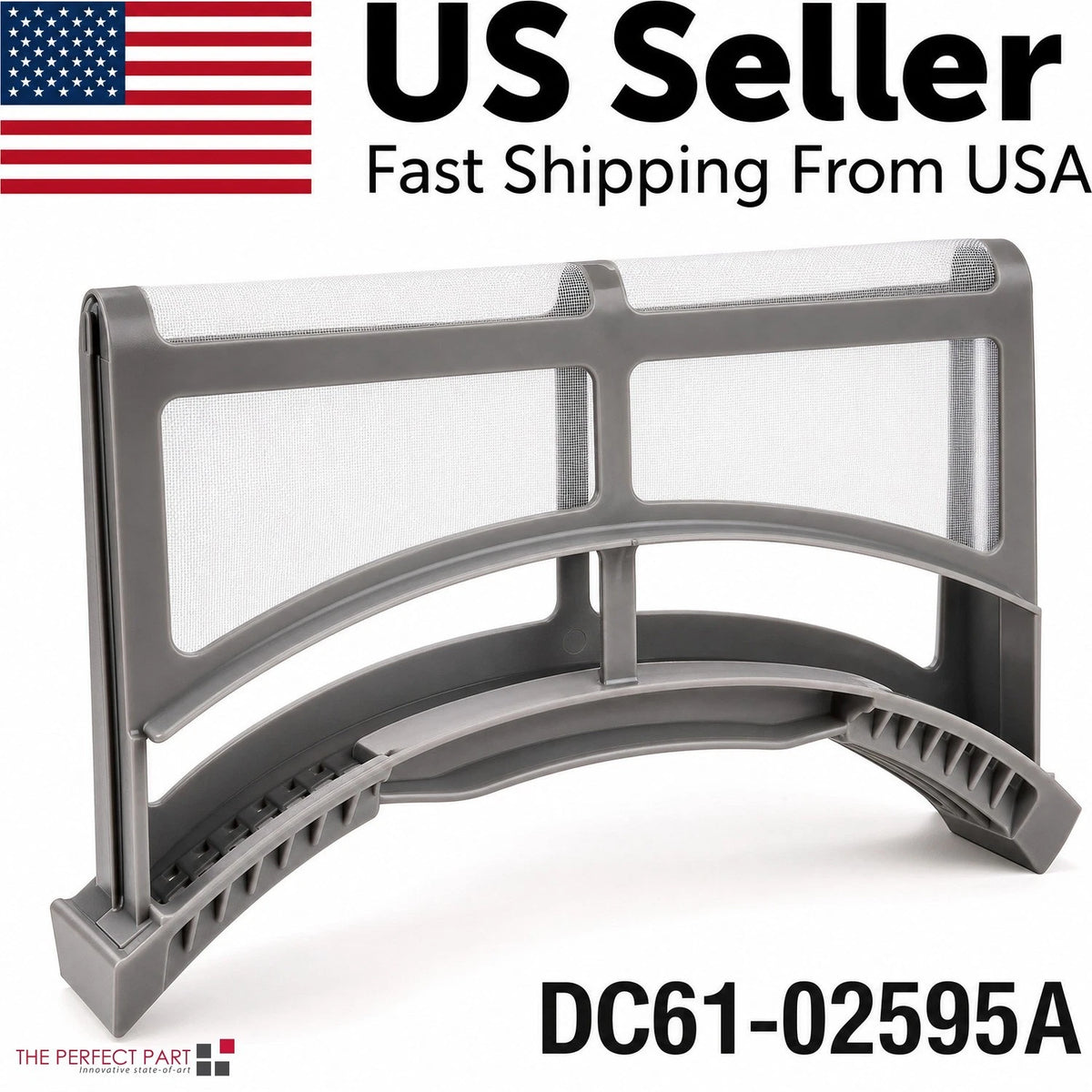 DC61-02595A Dryer Lint Trap Filter Replacement for Samsung Dryer