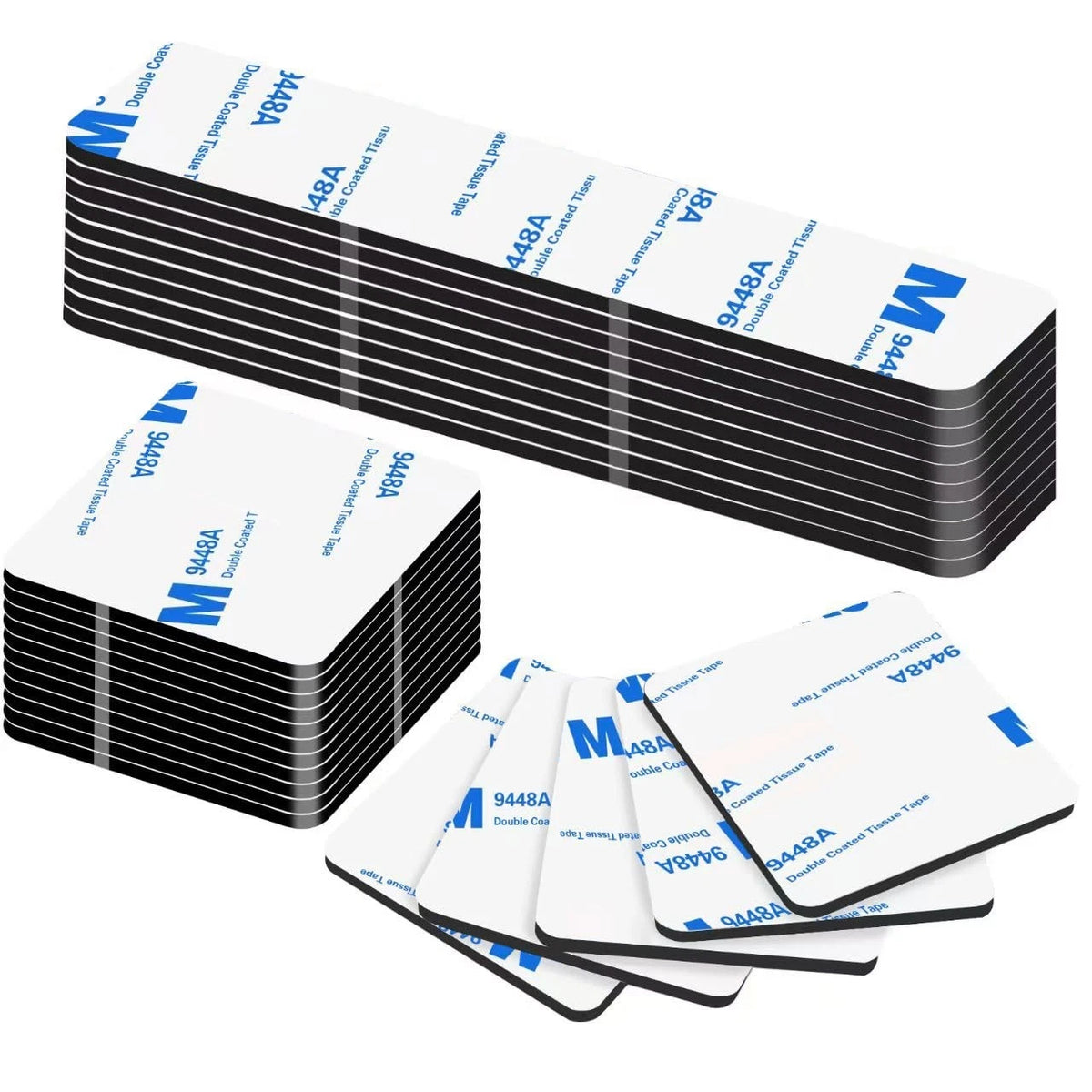 52 Pcs Double Sided Adhesive Pads, Two Sided AdhesiveTape,Double Sided Mounti...