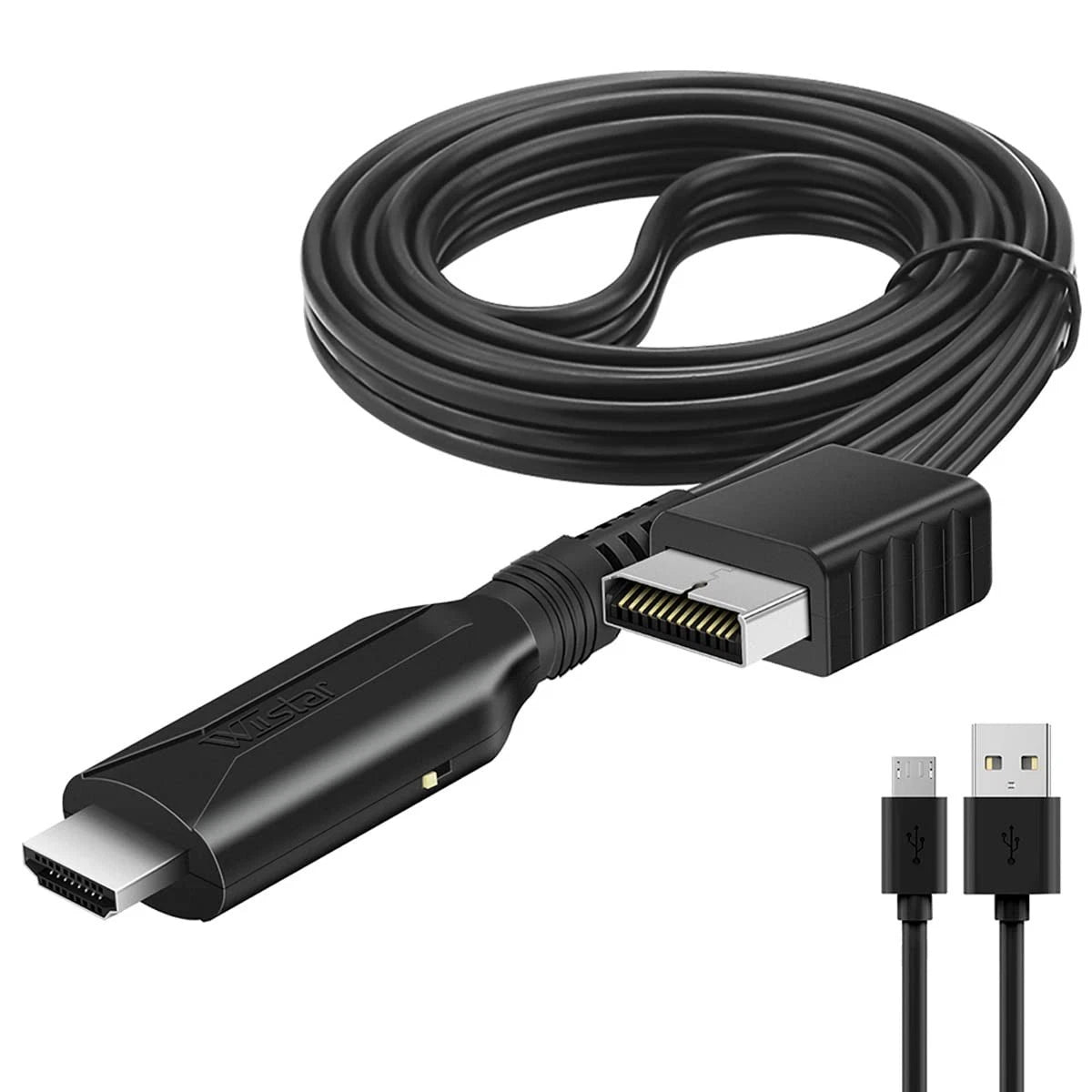 HDSUNWSTD HDMI Cable for Playstation 2 & Playstation 1 Console (PS2 & PS1), PS1/