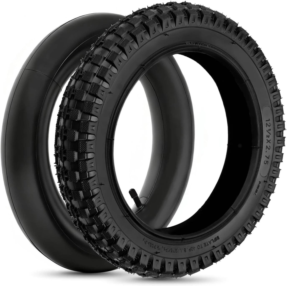 HIAORS 12.5x2.75 (12-1/2x2.75) Tire Dirt Bike and Inner Tube×1