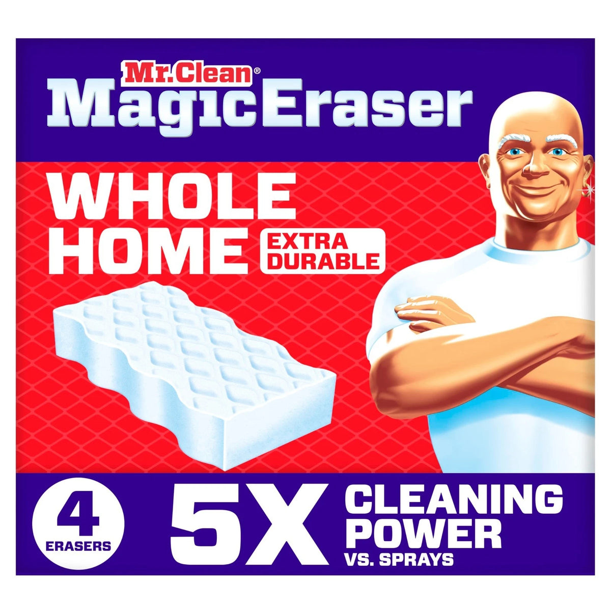 Magic Eraser Sponge, All Purpose Cleaner, Cleaning Scrubber, Wall, Sneaker,