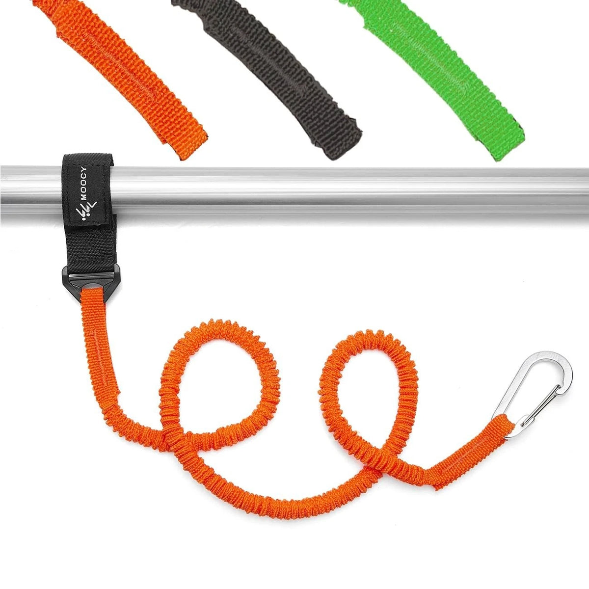 Stretchable Kayak Paddle Leash, Coiled Rod Leash Tool Lanyard for Kayak and S...