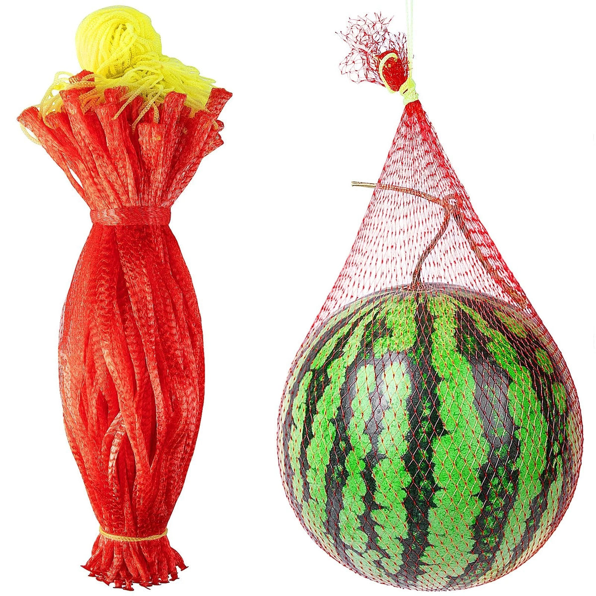 50 Pack Watermelon Nets,Hanging Watermelon Support Nets,Reusable Melon Hammoc...