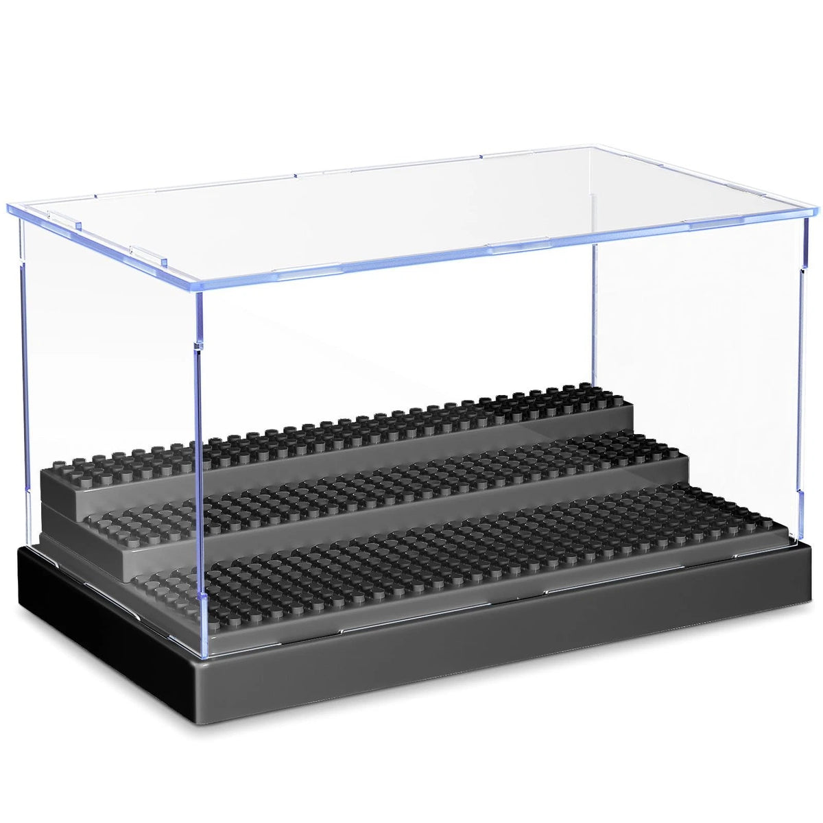 Display Case for Minifigure Action Figures Blocks, Display Box Storage for Lego