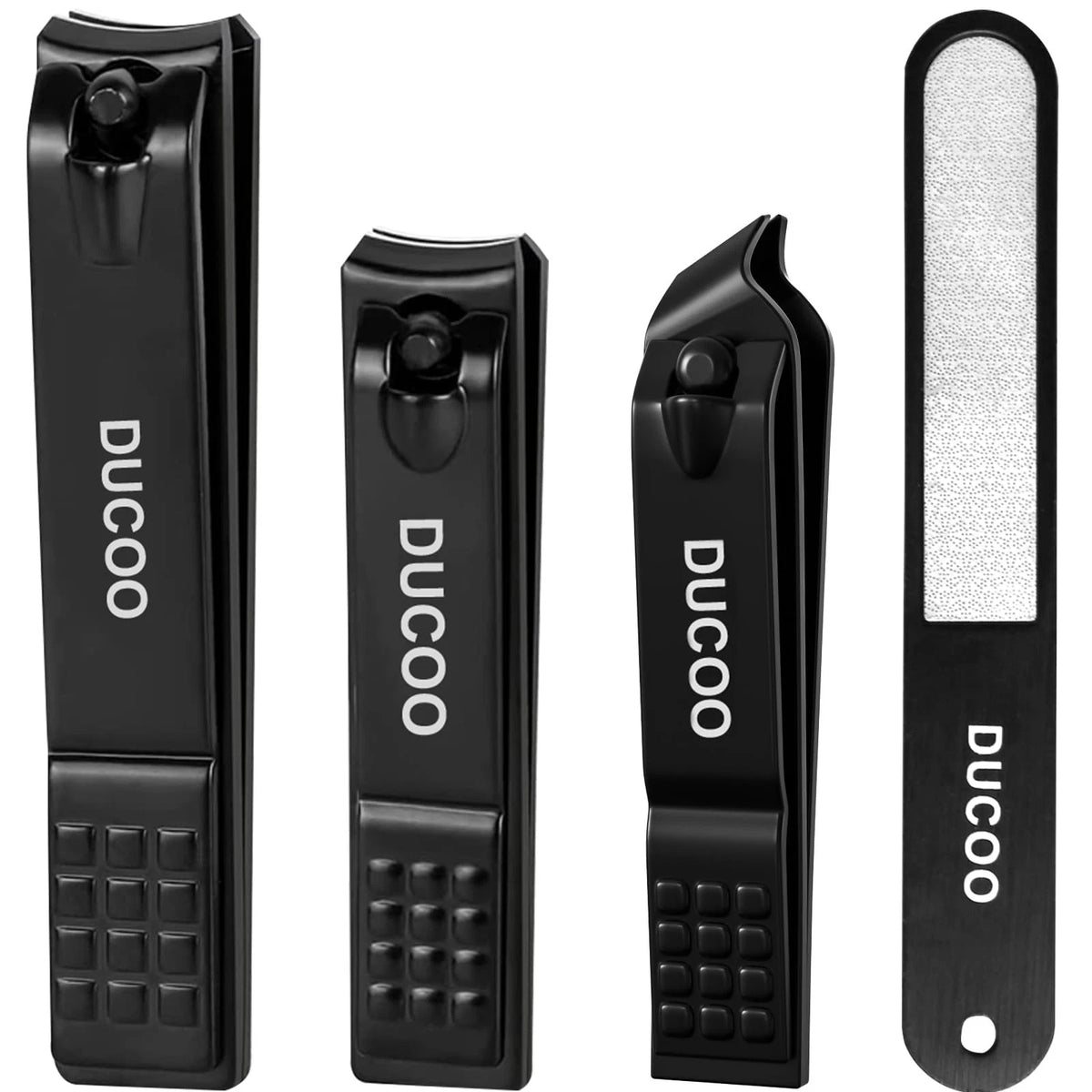 Nail Clipper Set 4 PCS Ultra Sharp Nail Clippers for Men Women Adults Toenail