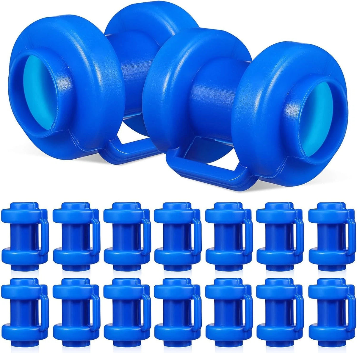 Replacement Trampoline Parts 16Pcs Trampoline End Caps Trampoline Poles Replacem
