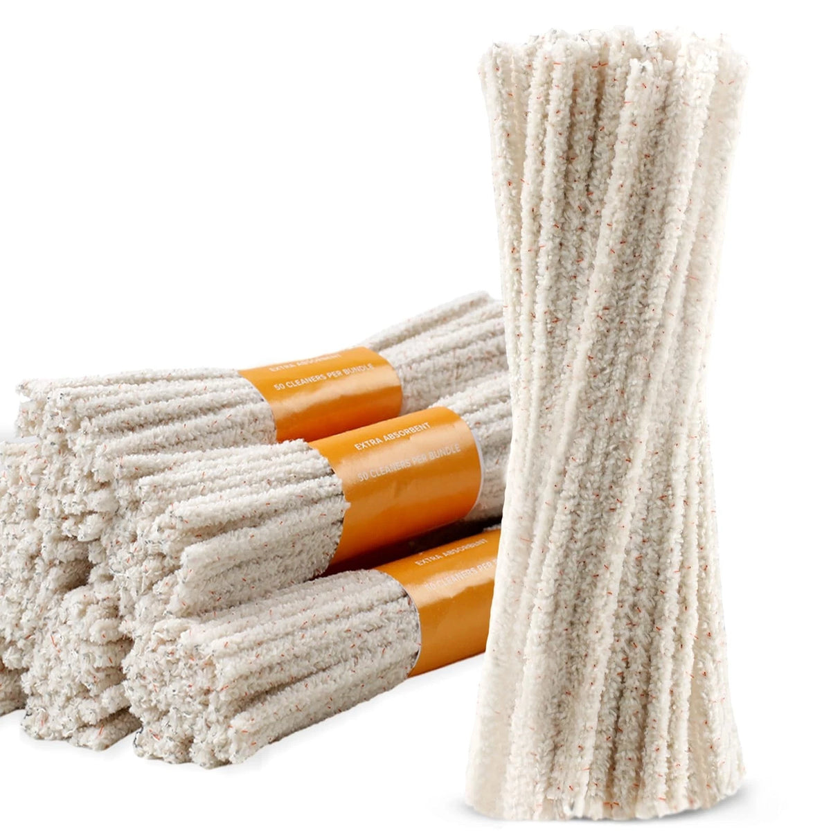 300 Pack Pipe Cleaners Pipe 6 Inch Pipe Cleaners Bulk Cotton and Plastic Pipe Cl