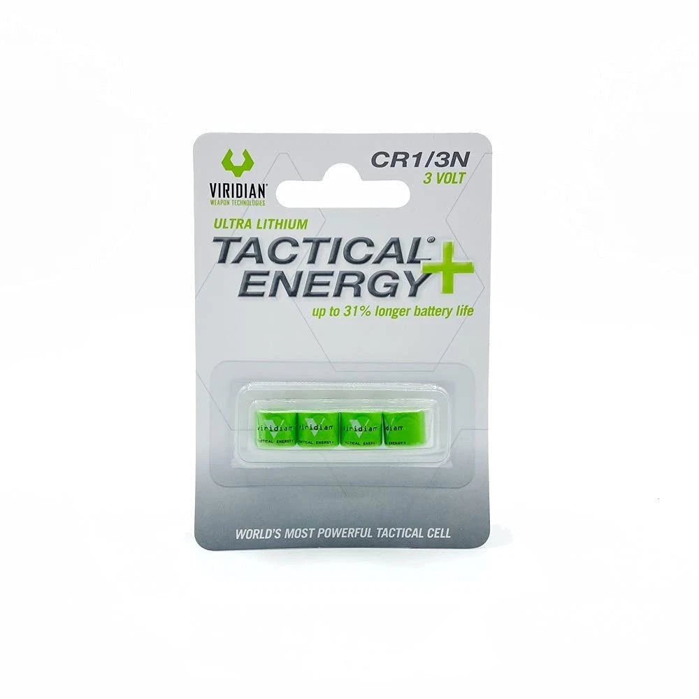 Viridian CR1/3N Tactical Energy+ 3V Lithium Battery - Pack of 4