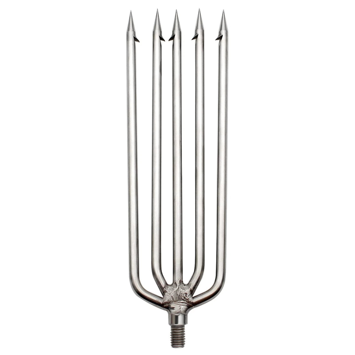Fishing Harpoon, Stainless Steel Fishing Barbed Spear Aluminum Alloy Rod Gig Gaf