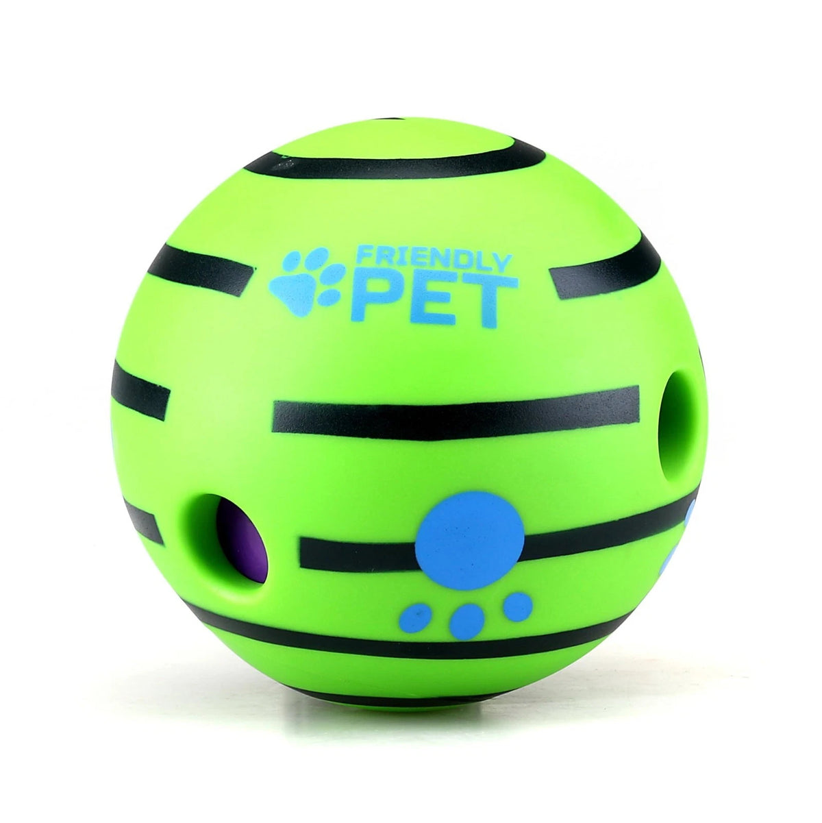 Wobble Giggle Ball, Interactive Dog Toy, Fun Giggle Sounds When Rolled or Shake
