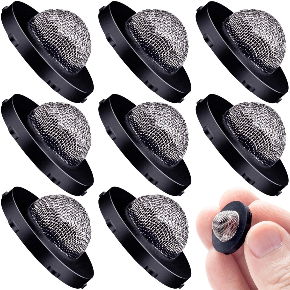 Hose Filter Washers Stainless Steel Hose Screen Inlet with Strainer Fittings Kit