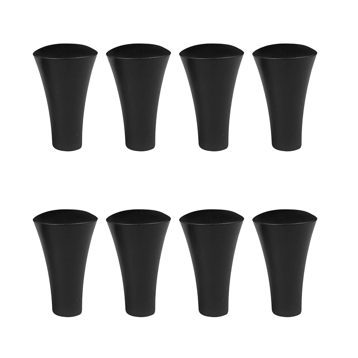 8 Pack Rubber Cap Silicone Tips Replacement Parts Piece for RAM X-Grip Mount Sta
