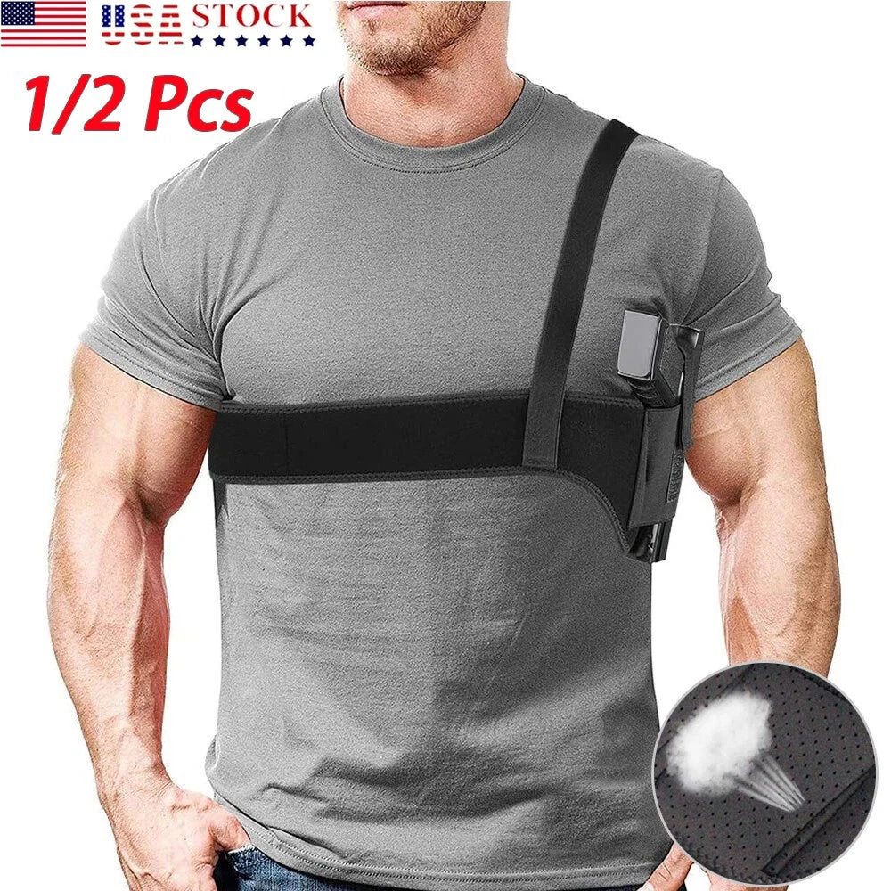 Tactical Gun Holster Underarm Nylon Shoulder Holster for Pistol Concealed Carry