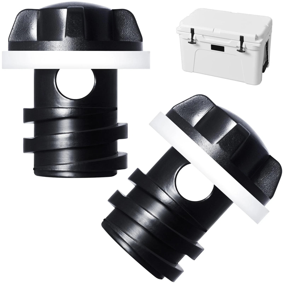 Cooler Drain Plug for YETI, 2 Pack Replacement Cooler Accessories, Compatible wi
