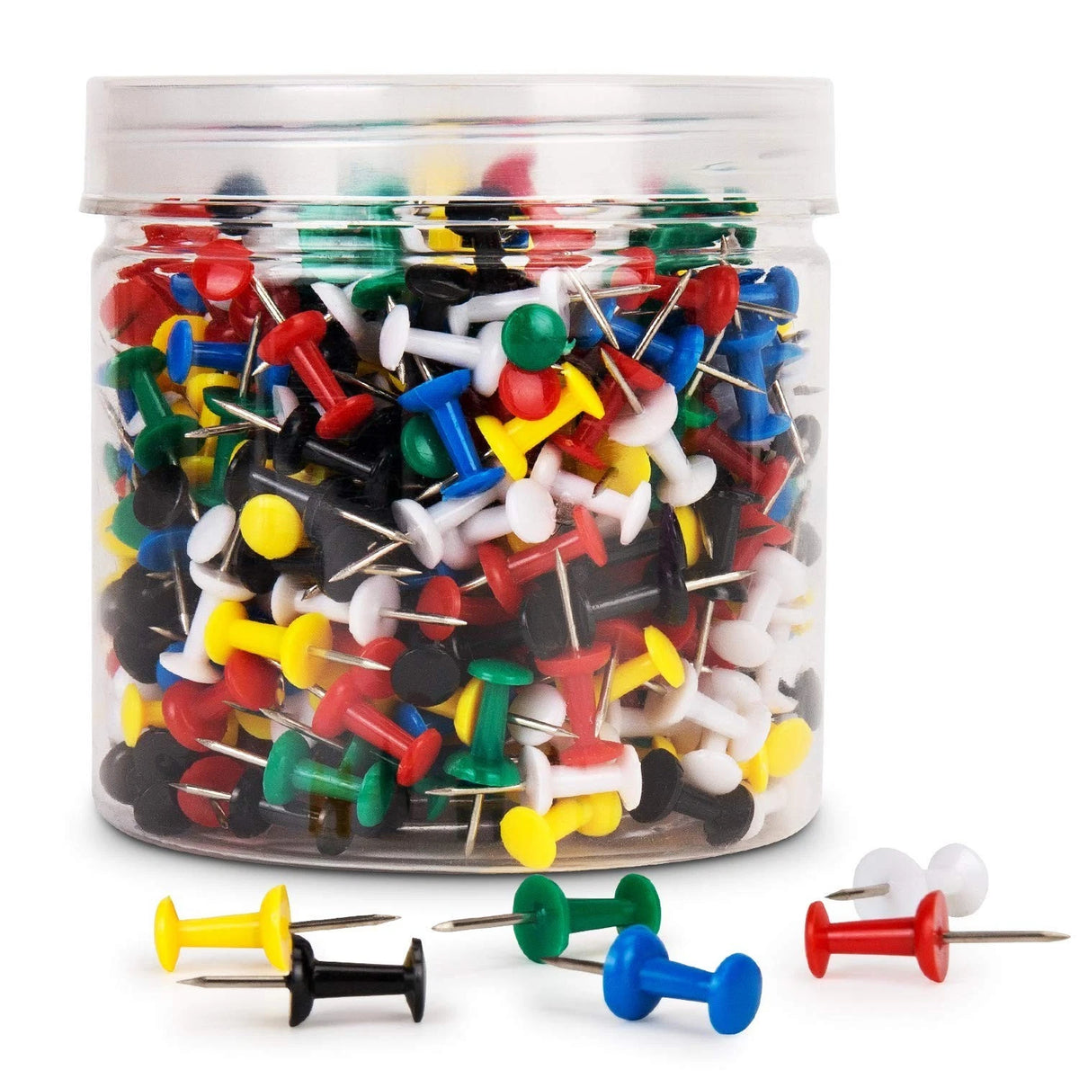 400Pcs Push Pins Thumb Tacks for Bulletin Board Stick Pins Thumb Tacks for Cork