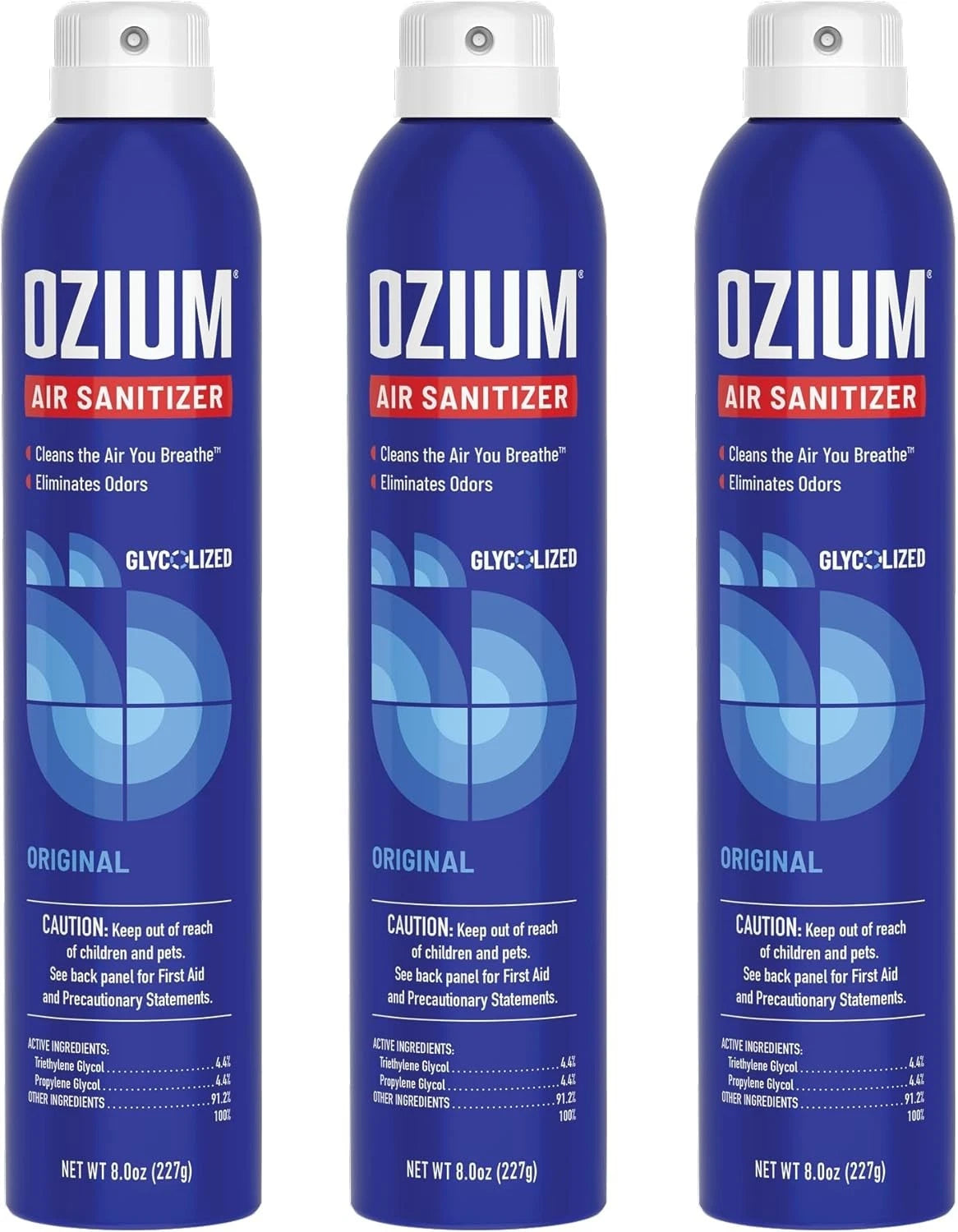 Ozium® 8 Oz. Air Sanitizer & Odor Eliminator for Homes, Cars, Offices and More,