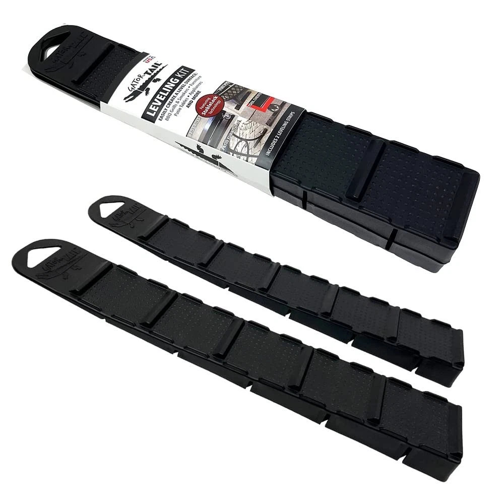 Gator Tail - Leveling Shims for Grill - Plastic Wedges for Smokers, BBQs and