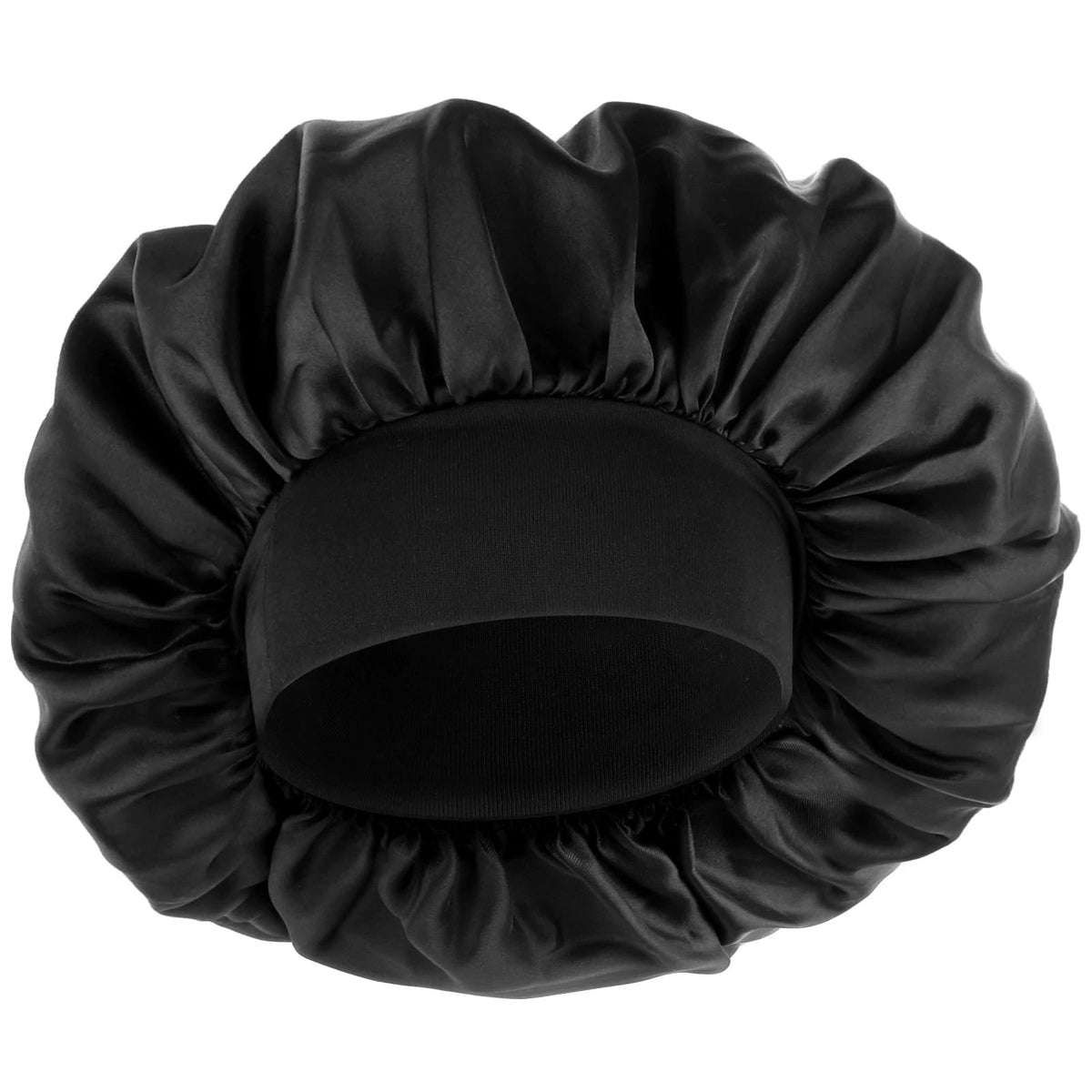 Silk Bonnet for Men Satin Bonnet Double Layer Elastic Band Silk Sleep NEW