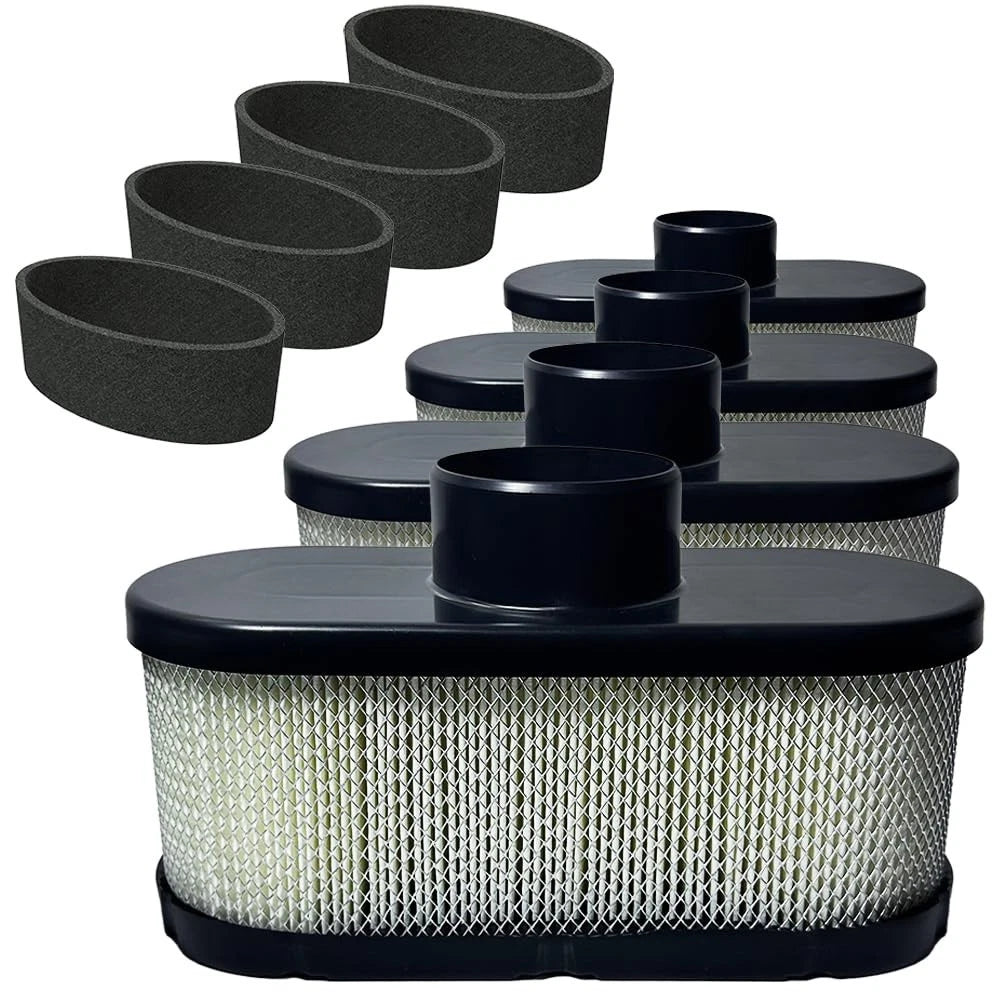 4 Pack 11013-0752 Air Filter for Kawasaki FR691V FR651V with 11013-7046 Pre Fit