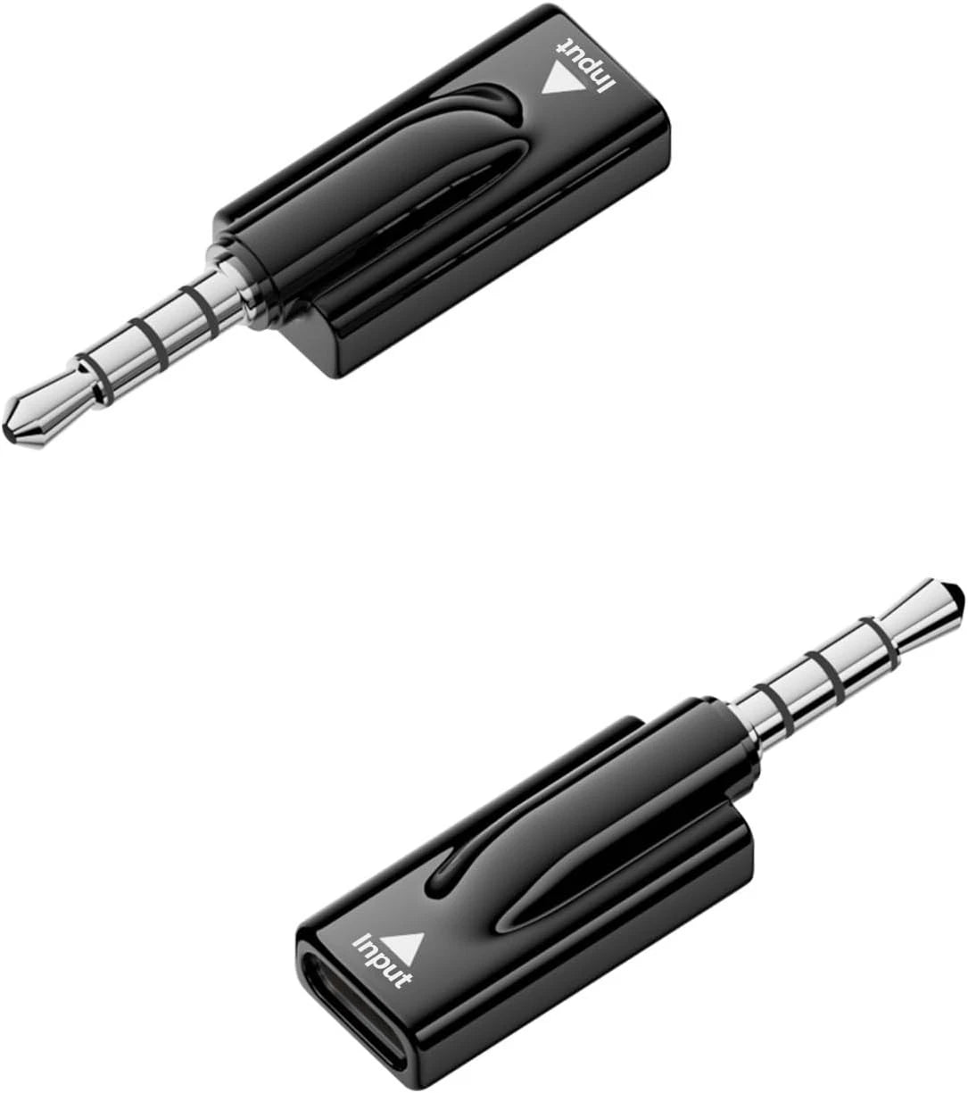 USB C to 3.5mm Audio Adapter, Type C Female to 1/8