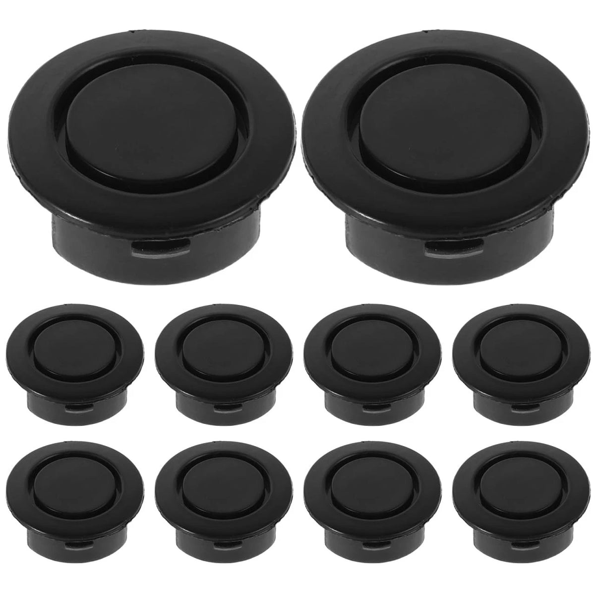 10Pcs Bumper Sensor Hole Plugs : Rubber Radar Cover for Parking Assist Univer...