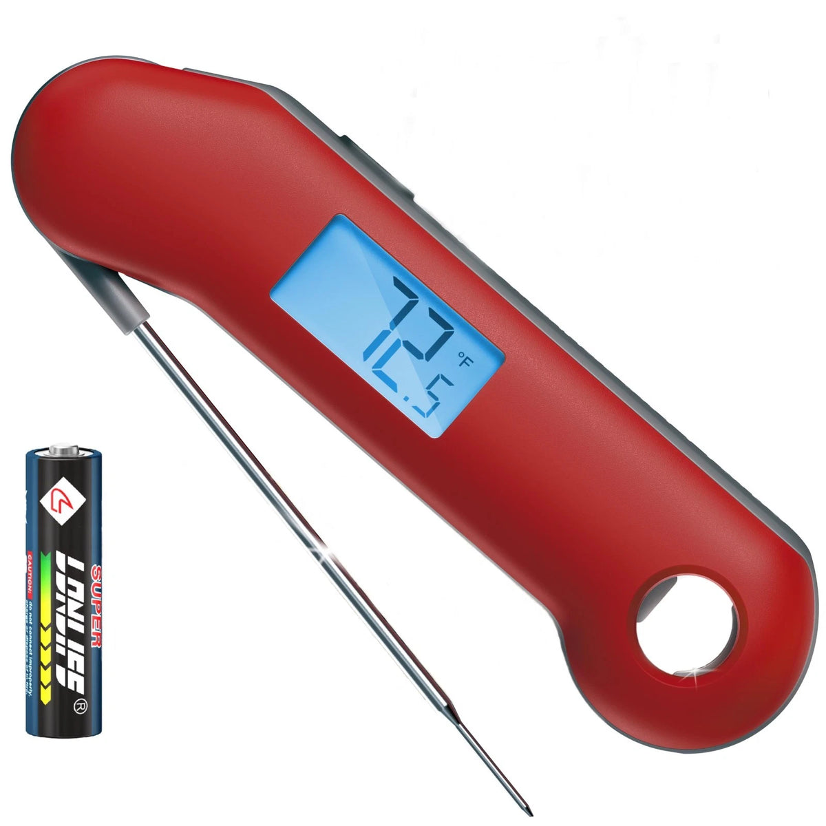 Professional Digital Meat Thermometer, Ultra Fast 0.5 Sec Instant Re