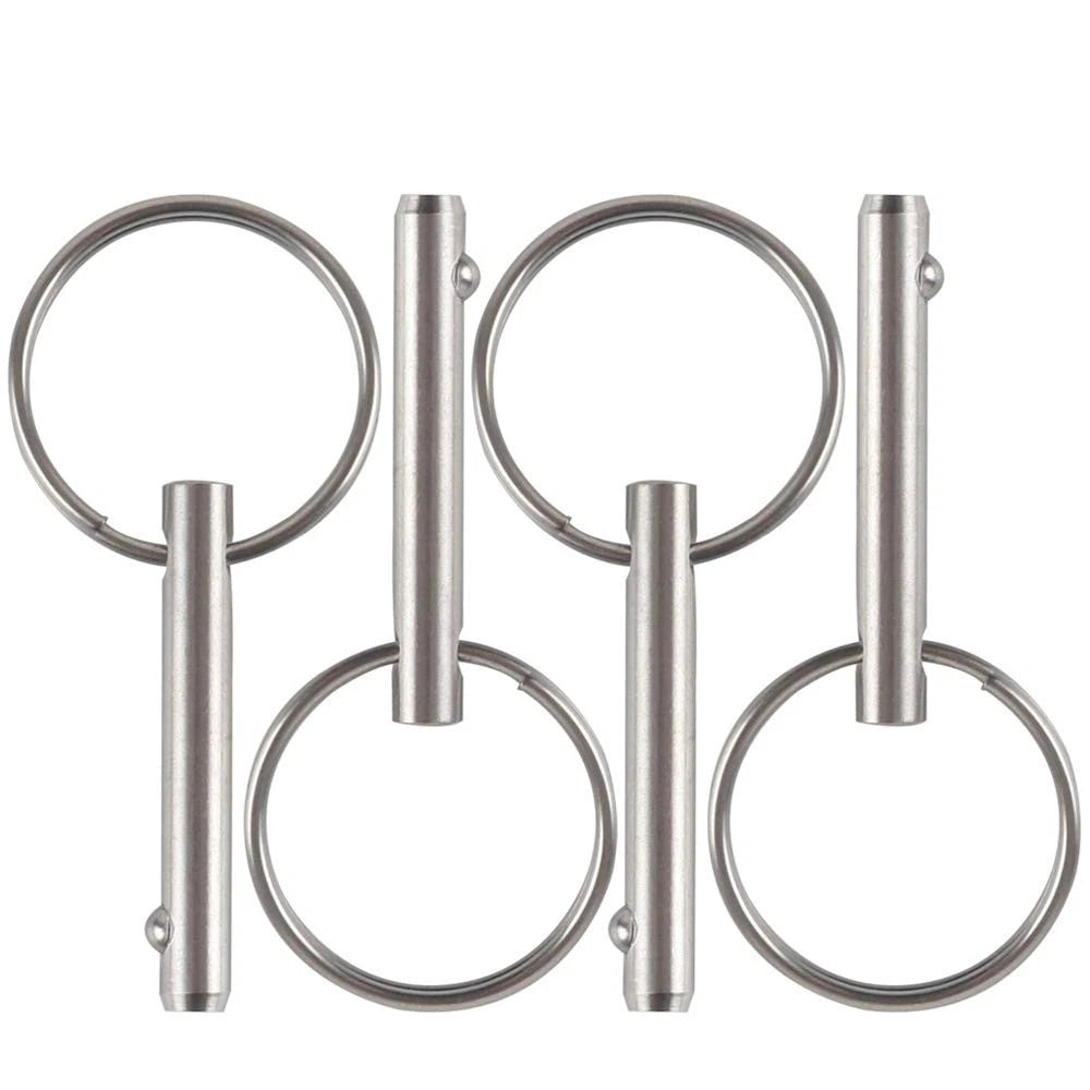 4 Pack Small Quick Release Pin, Diameter 3/16