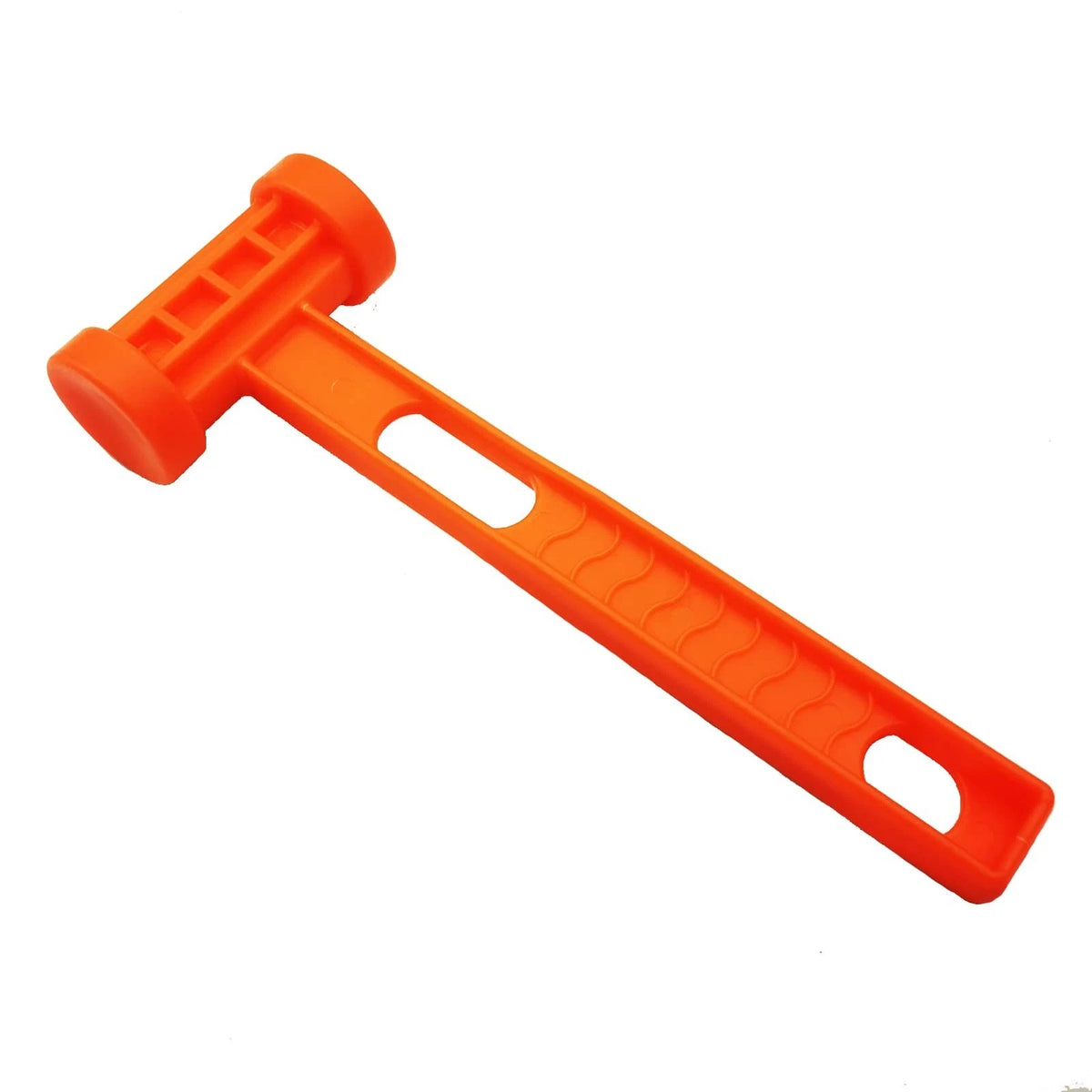 Lightweight Plastic Camping Tent Stake Hammer with Remover Hole Multi-functio...