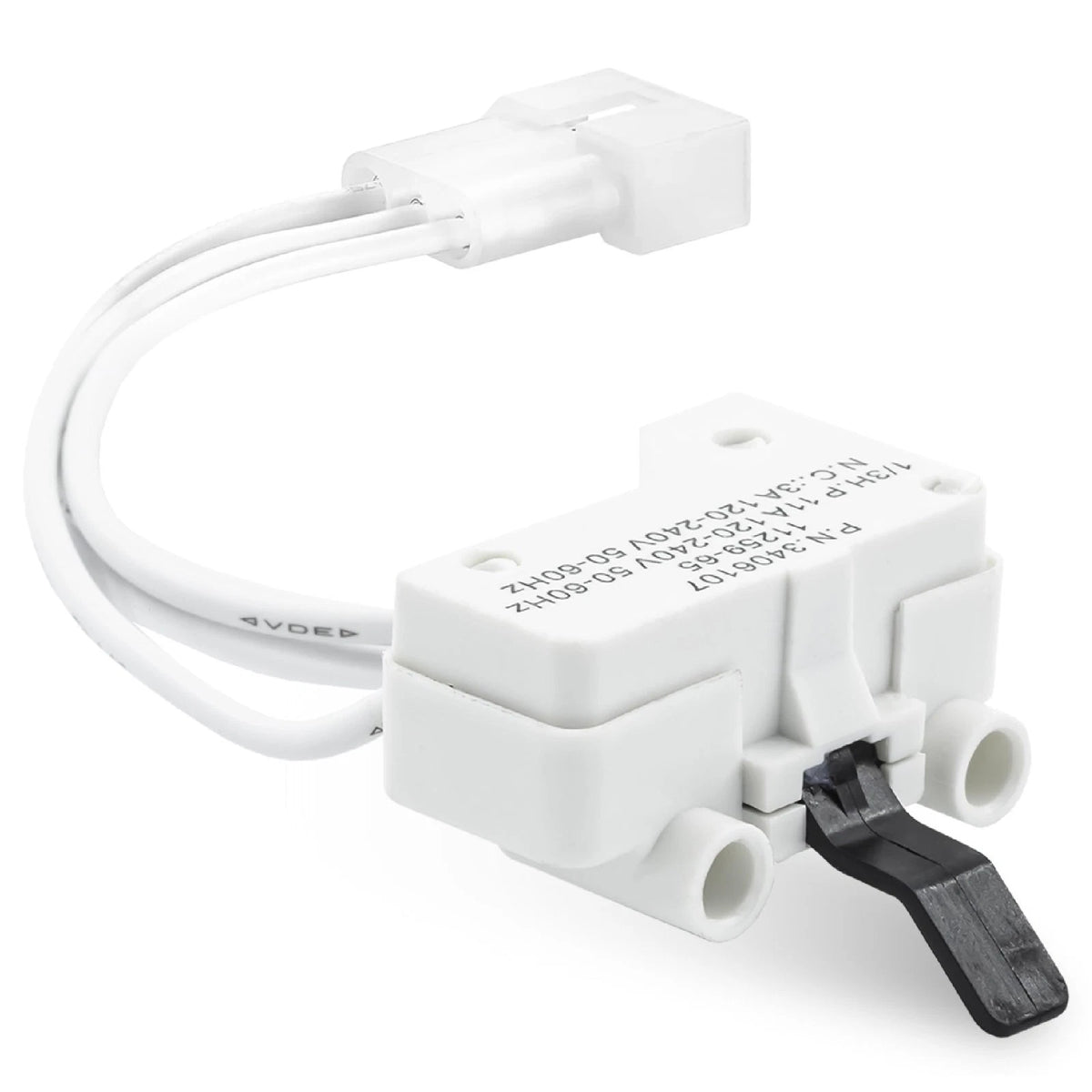 WP3406107 3406107 Dryer Door Switch Replacement Part for Whirlpool & Kenmore May