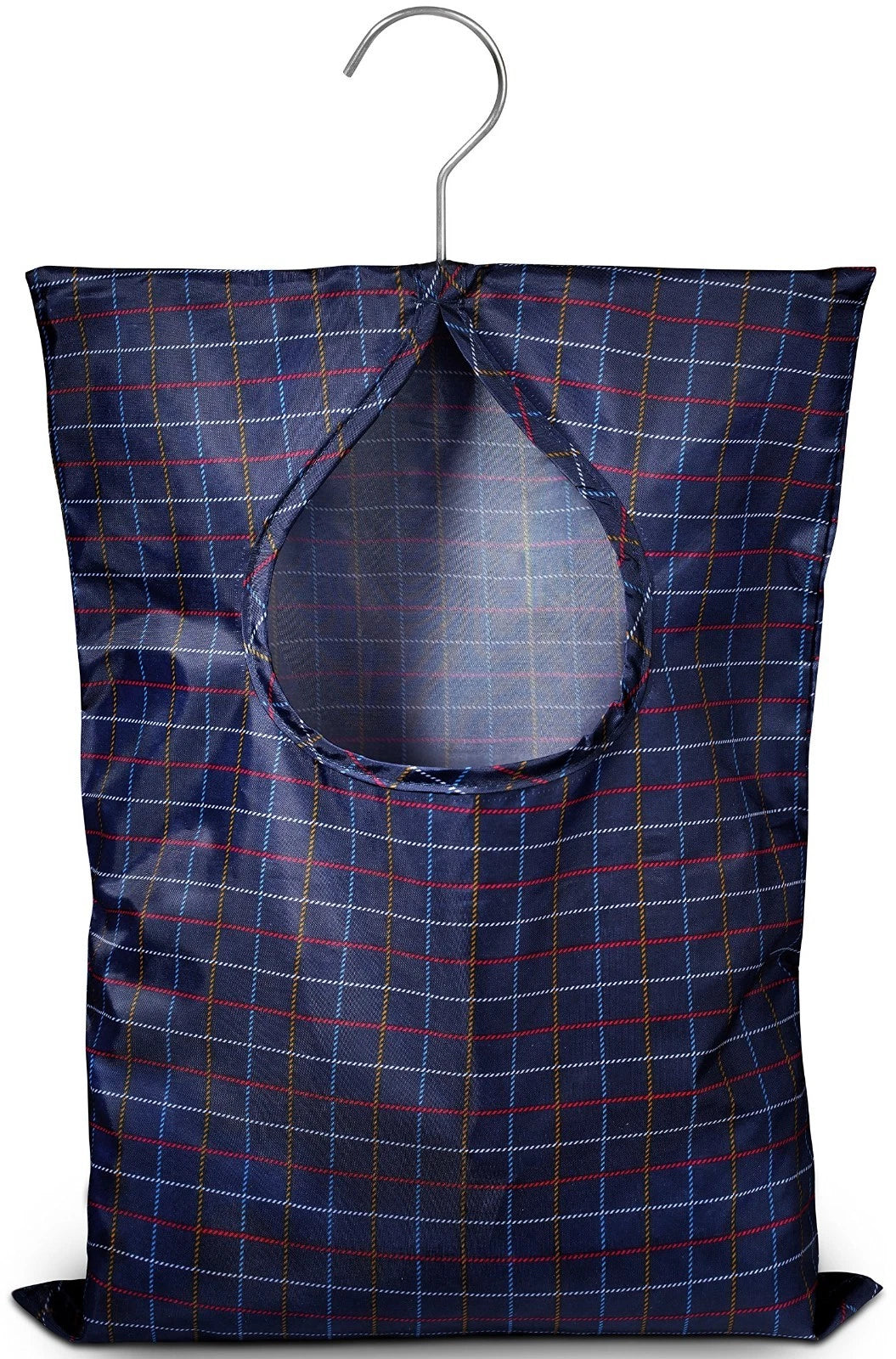 Hanging Clothespin Bag Holds 100 Laundry Clothes Pins Indoor / Outdoor Nylon