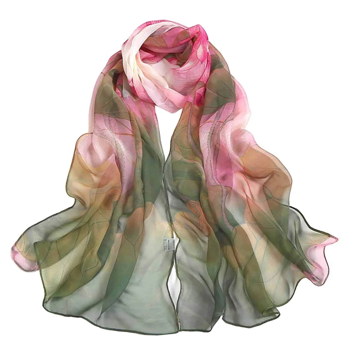 Scarfs for Women Lightweight Print Floral Pattern Scarf Shawl Fashion Scarves Su