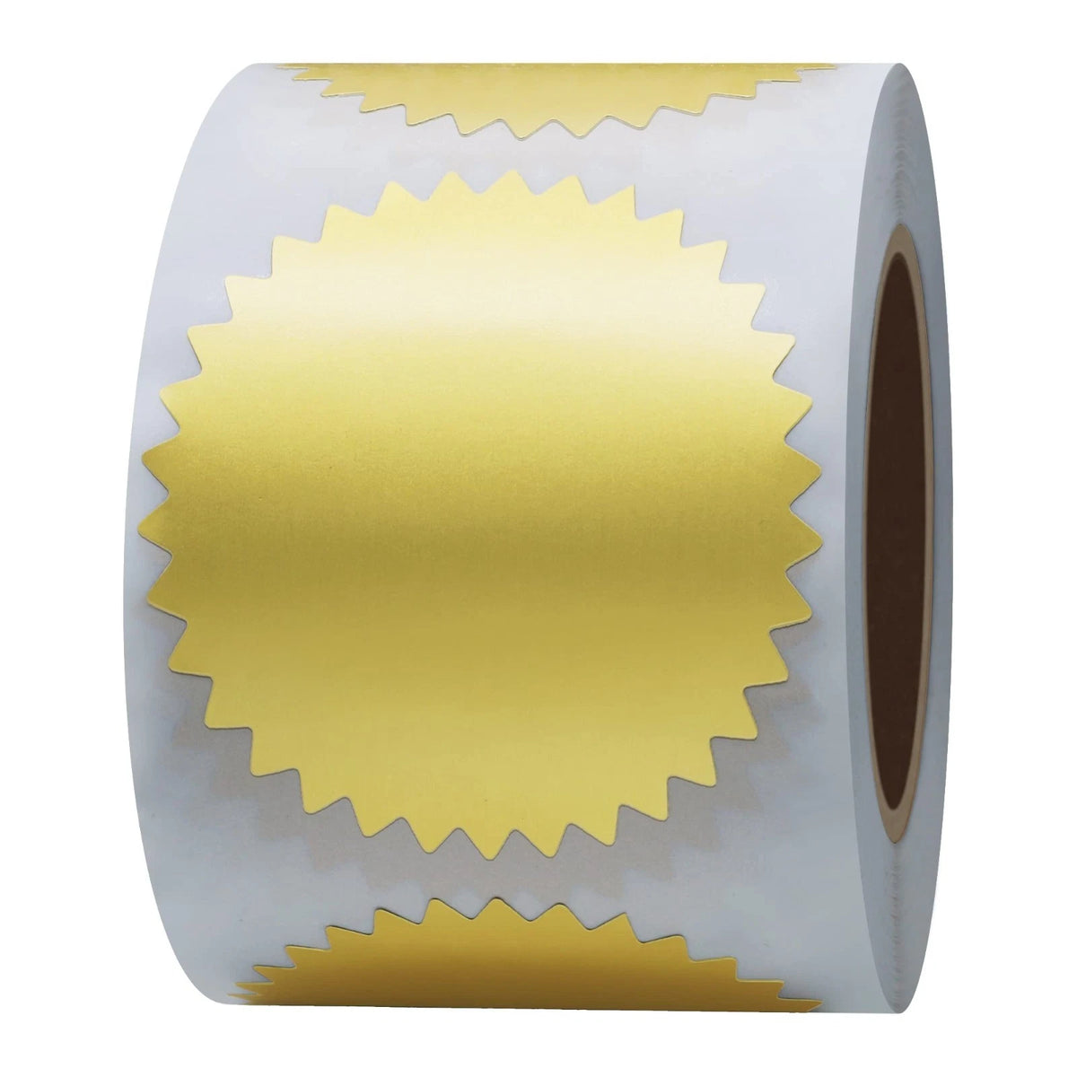 300Pcs Notary Seals 2 Inch Embossing Stickers Gold Metallic Certificate Sealing
