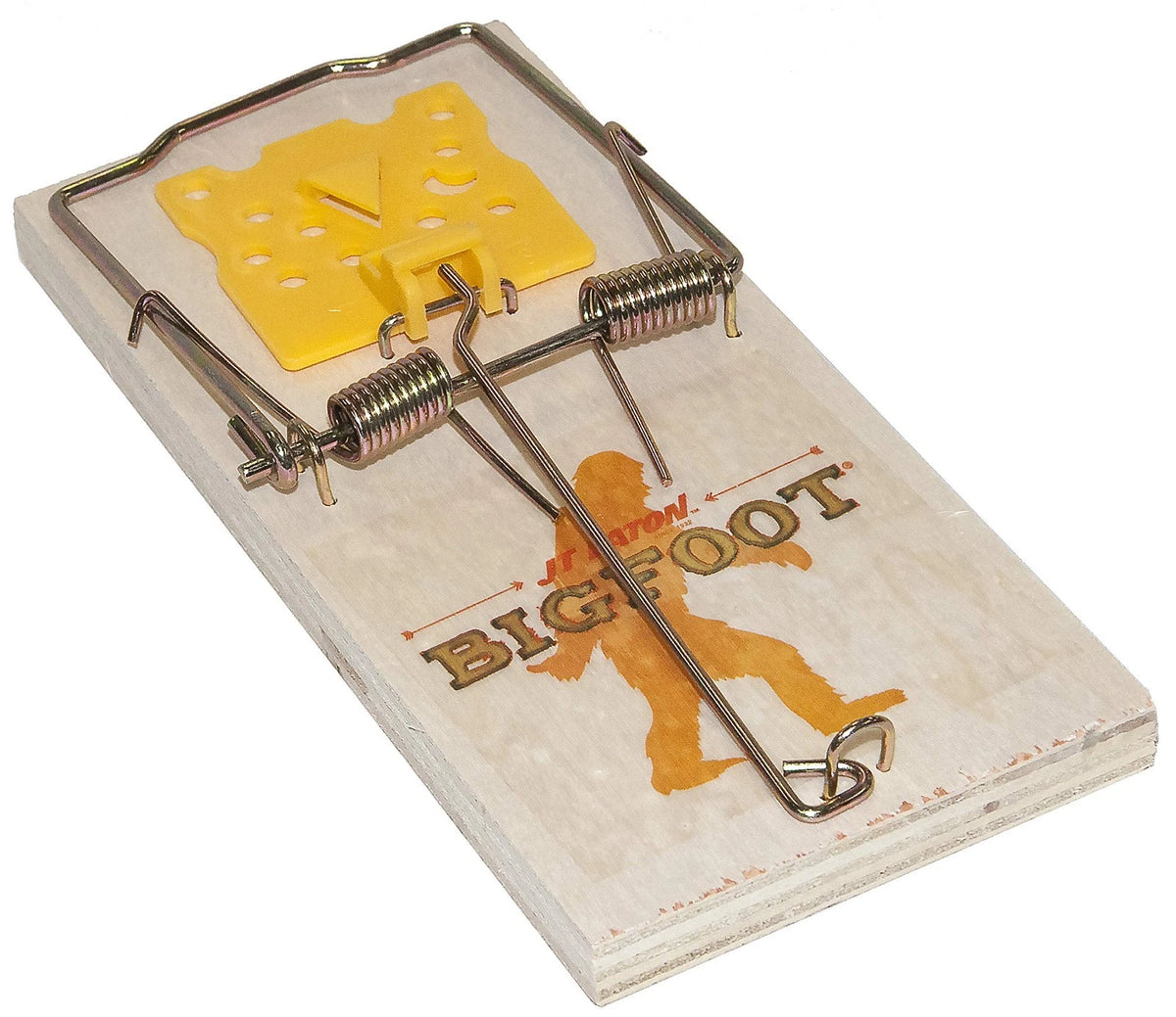 BIGFOOT Rat Size Snap Trap with Expanded Trigger – Heavy-Duty Wooden Rat Trap...