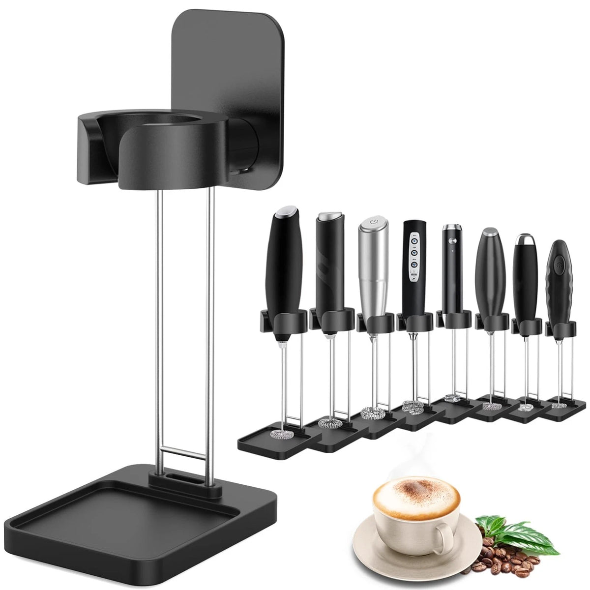 Milk Frother Stand for Milk Frothers, Durable and Stable Stainless Steel Frother
