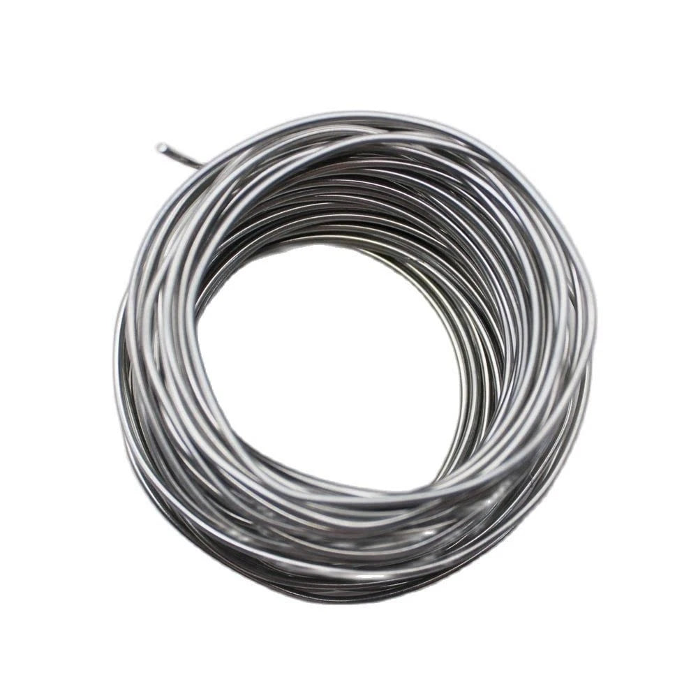 Zinc Zn Wire 1.5Mm, 20M/65 Ft, High Purity 99.995%