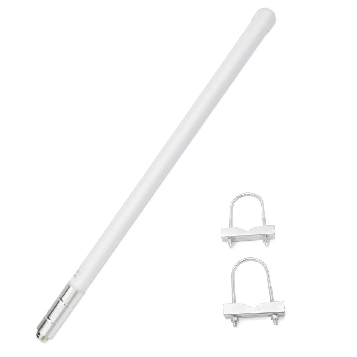 Dual Band Fiberglass Radio Antenna, UHF VHF 144/430Mhz Base Antenna, 17 Inches S