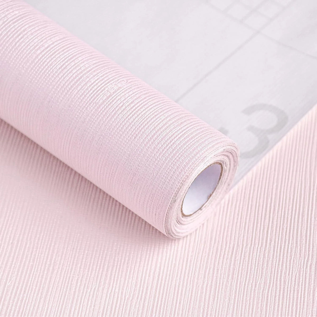 Light Pink Peel and Stick Wallpaper Pink Contact Paper for Cabinets and Drawe...