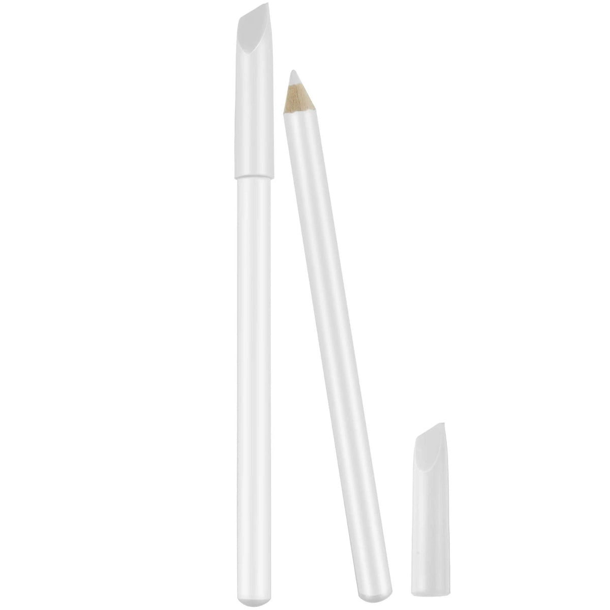 2 Pieces Nail Whitening Pencil 2-in-1 White Nail Pencil DIY Design Manicu