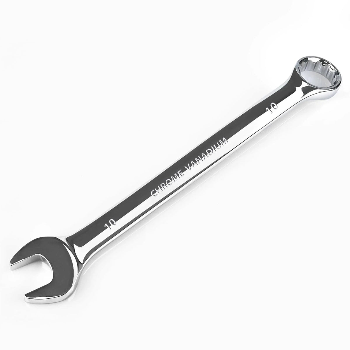 10mm Wrench, Industrial Grade Spanner, Combination Wrenches 10mm, Silver